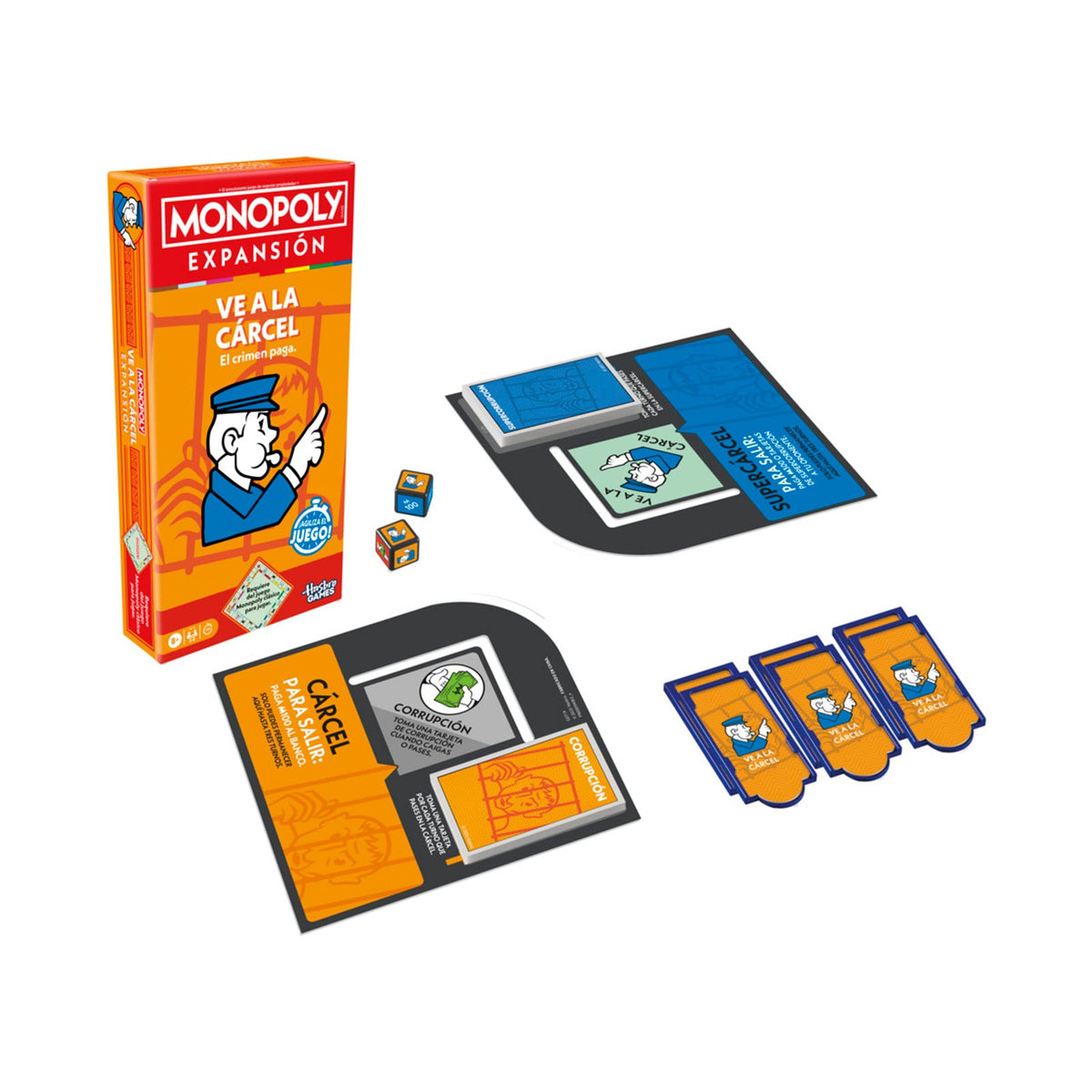 Hasbro Gaming | Expansión Monopoly Ve a la Cárcel