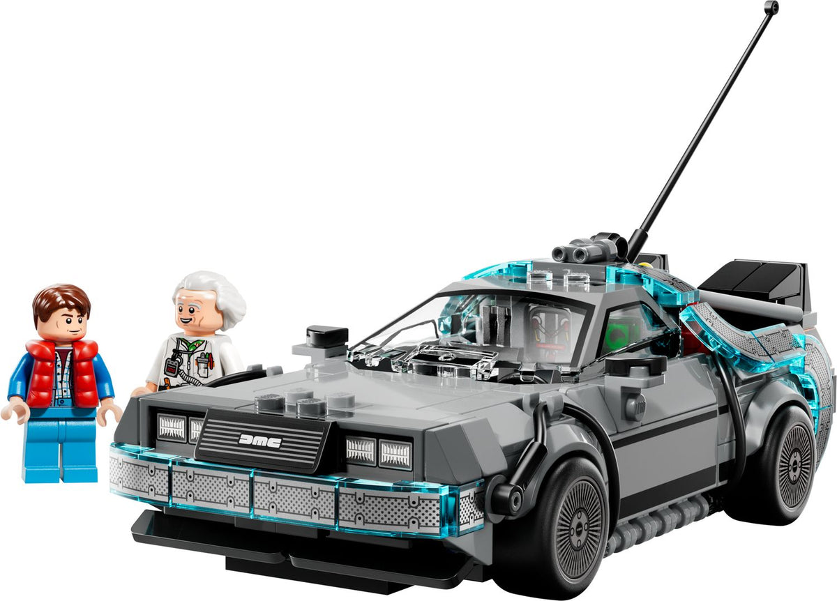 LEGO Speed Champions | Máquina del tiempo de Volver al Futuro, 357 piezas