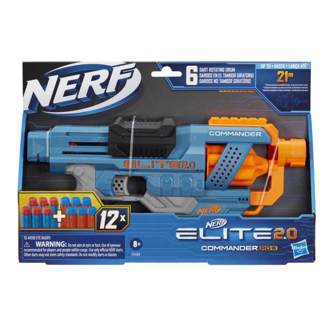 Nerf | Lanzador Elite 2.0 Commander RD-6