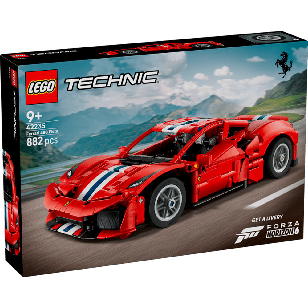 LEGO Technic | Ferrari 488 Pista, 882 piezas