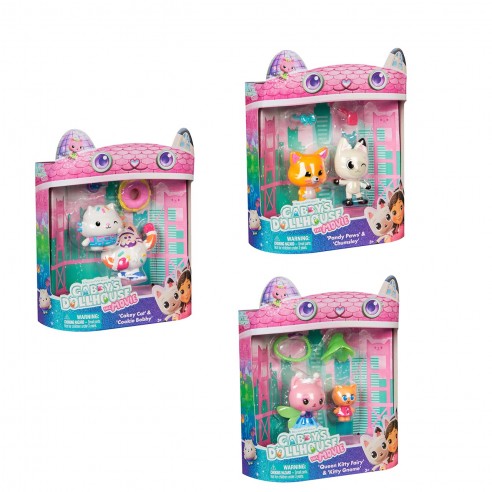 Gabby’s Dollhouse | Pack de figuras de la película con accesorios, surtido