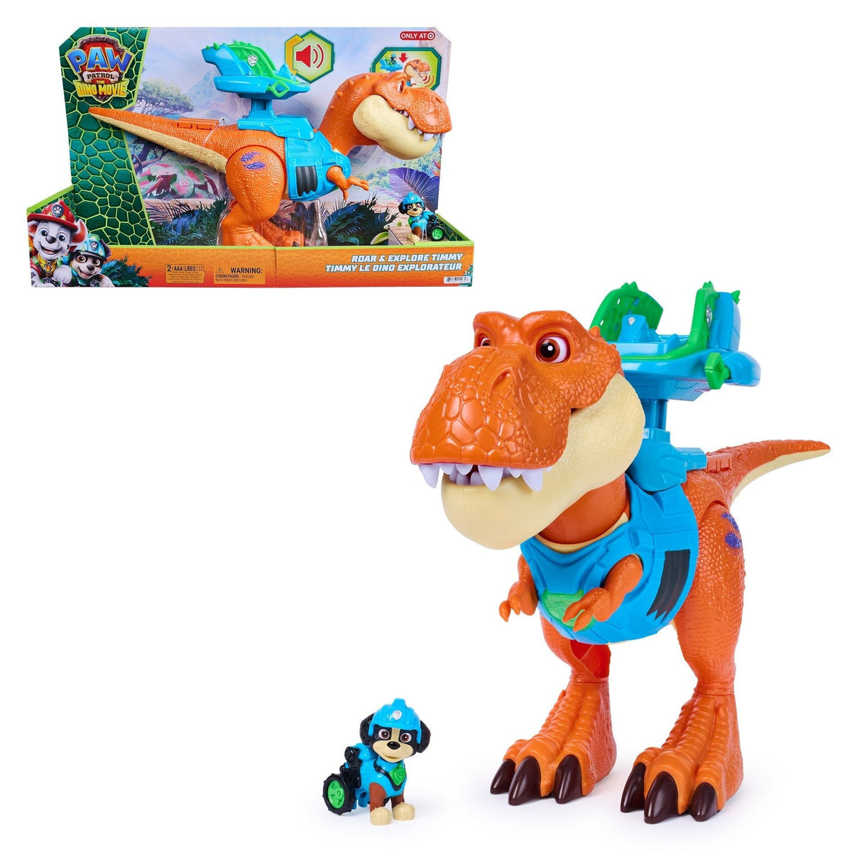 Paw Patrol | Set Roar & Explore Timmy con Rex