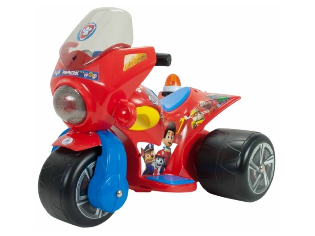 Injusa | Trimoto eléctrica Samurai Paw Patrol de 6 V