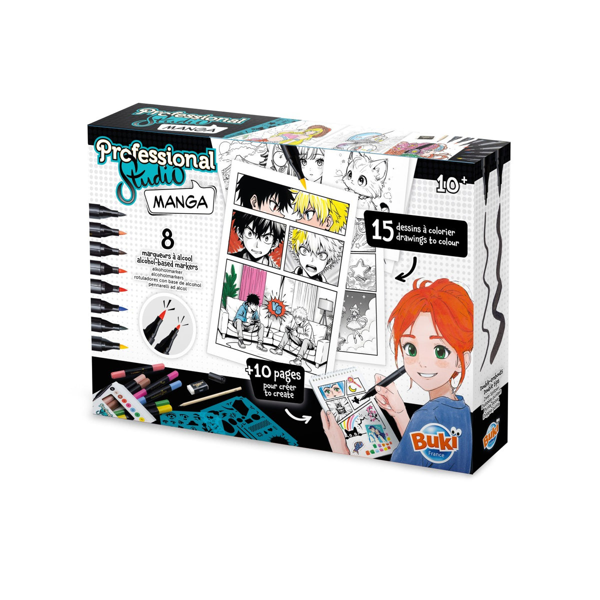 Buki | Kit de dibujo Professional Studio Manga