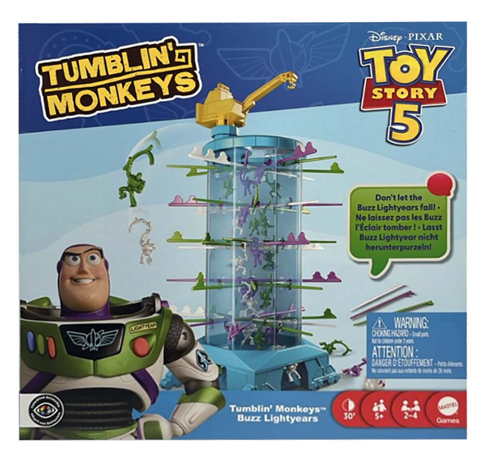 Mattel Games | Juego de habilidad Monos Locos Fiesta en la Playa