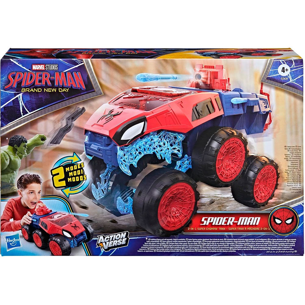 Spider-Man | Vehículo Super Chompin’ Tank 2 en 1