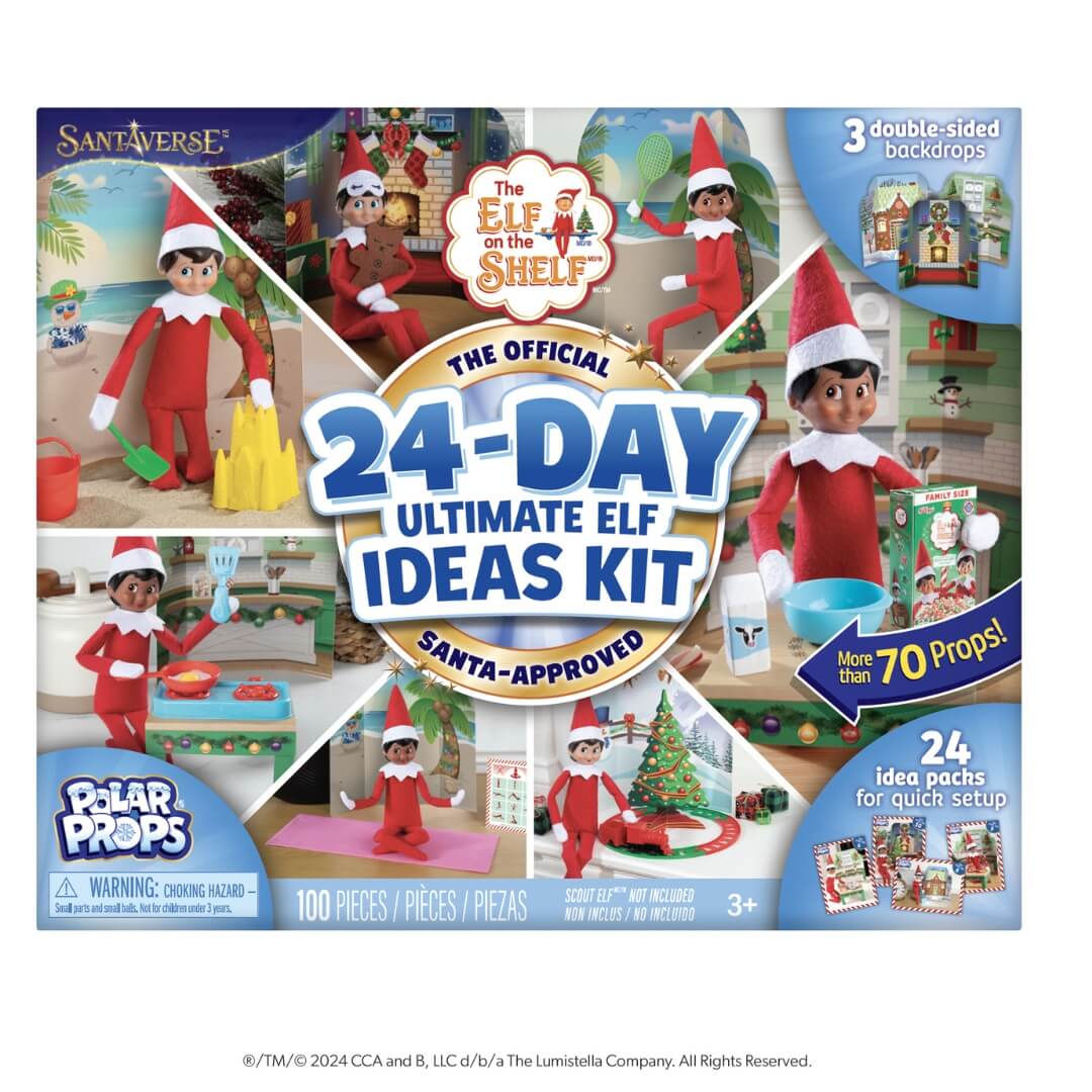 The Elf on the Shelf | Kit navideño Polar Props con ideas para 24 días