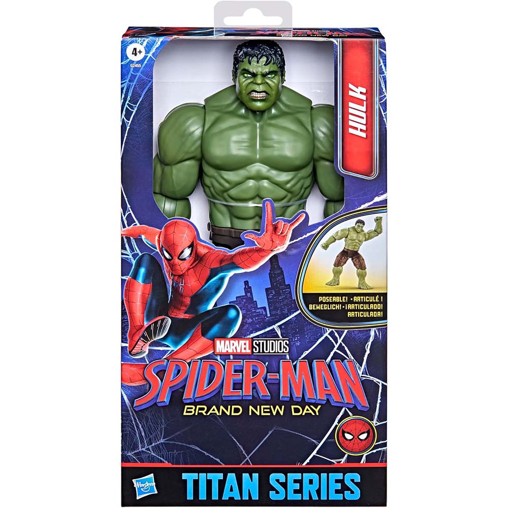 Spider-Man | Figura Hulk Titan Series de 30 cm