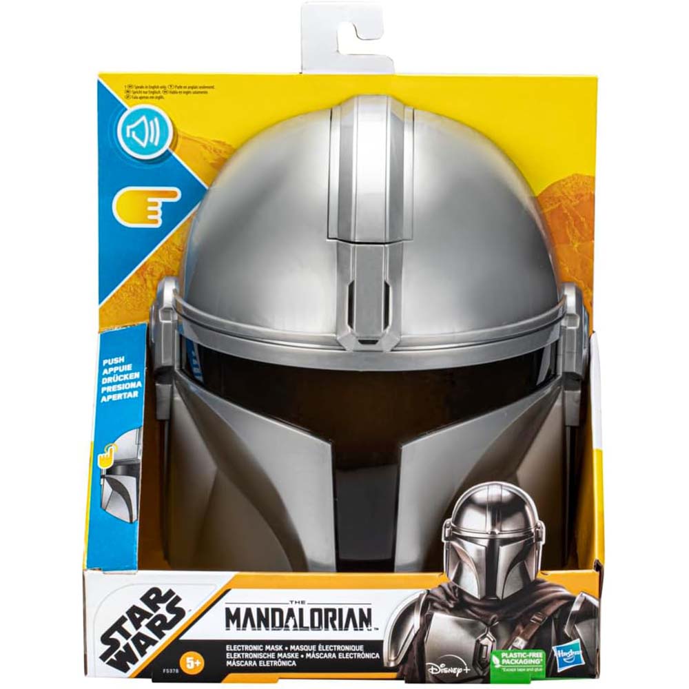 Star Wars | Casco electrónico The Mandalorian con sonidos