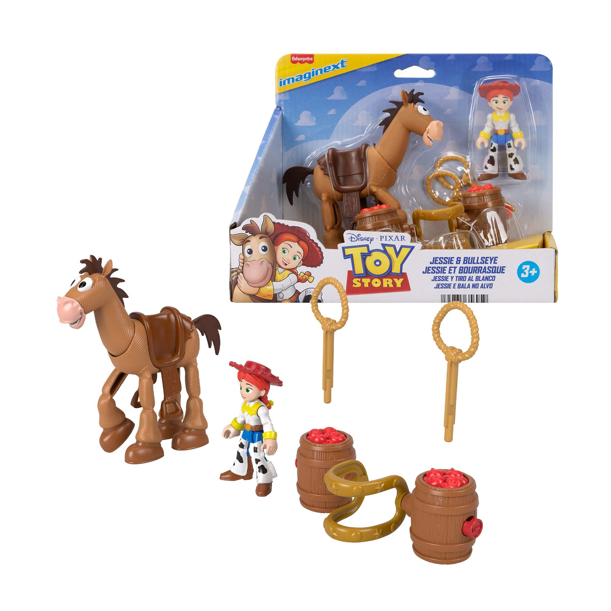 Toy Story | Set de figuras Jessie y Tiro al Blanco