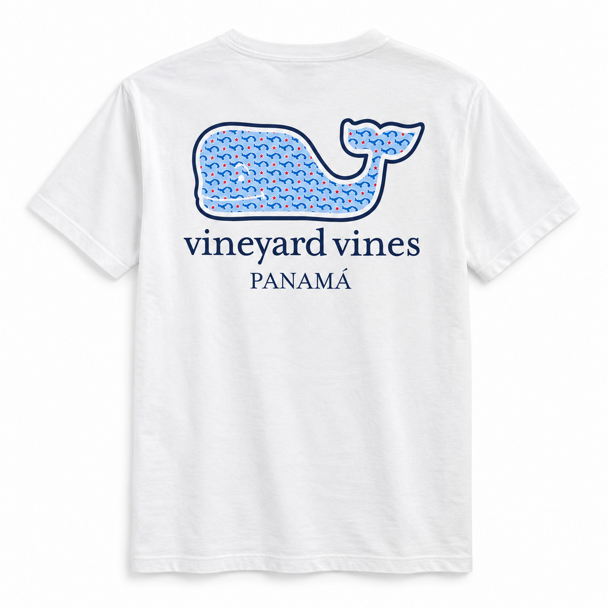 Vineyard Vines | Camiseta Panamá Whale de Manga Corta para Hombre