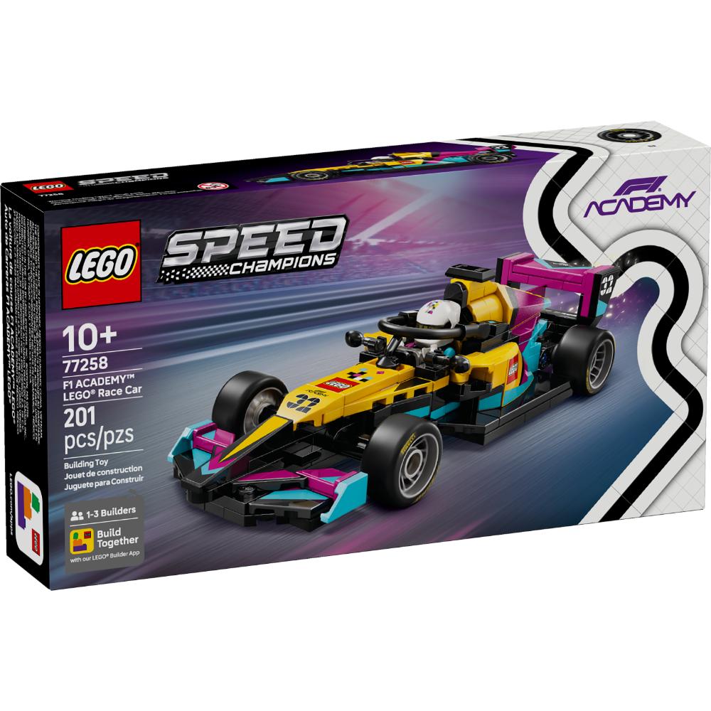 LEGO Speed Champions | Auto de carreras F1 ACADEMY, 201 piezas
