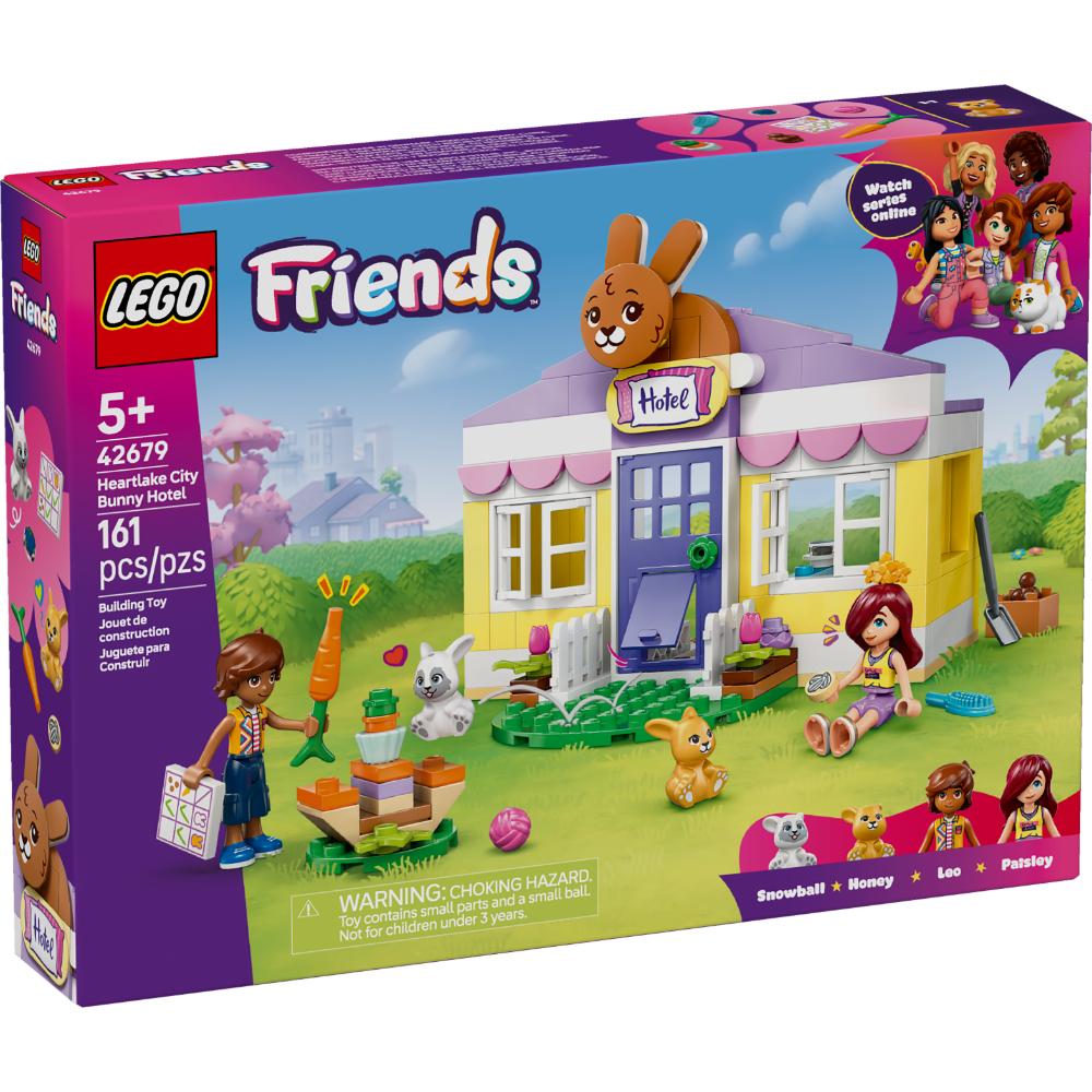 LEGO Friends | Hotel de conejitos de Heartlake City, 161 piezas