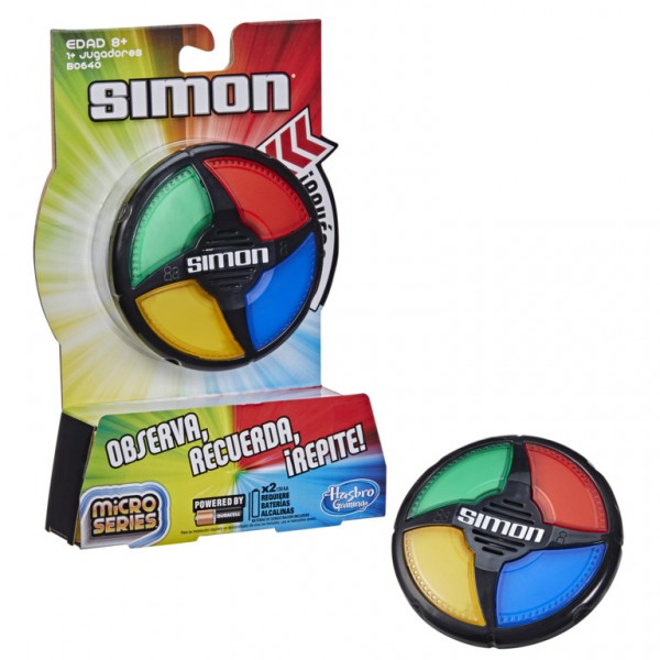 Hasbro Gaming | Juego de memoria Simon Micro Series