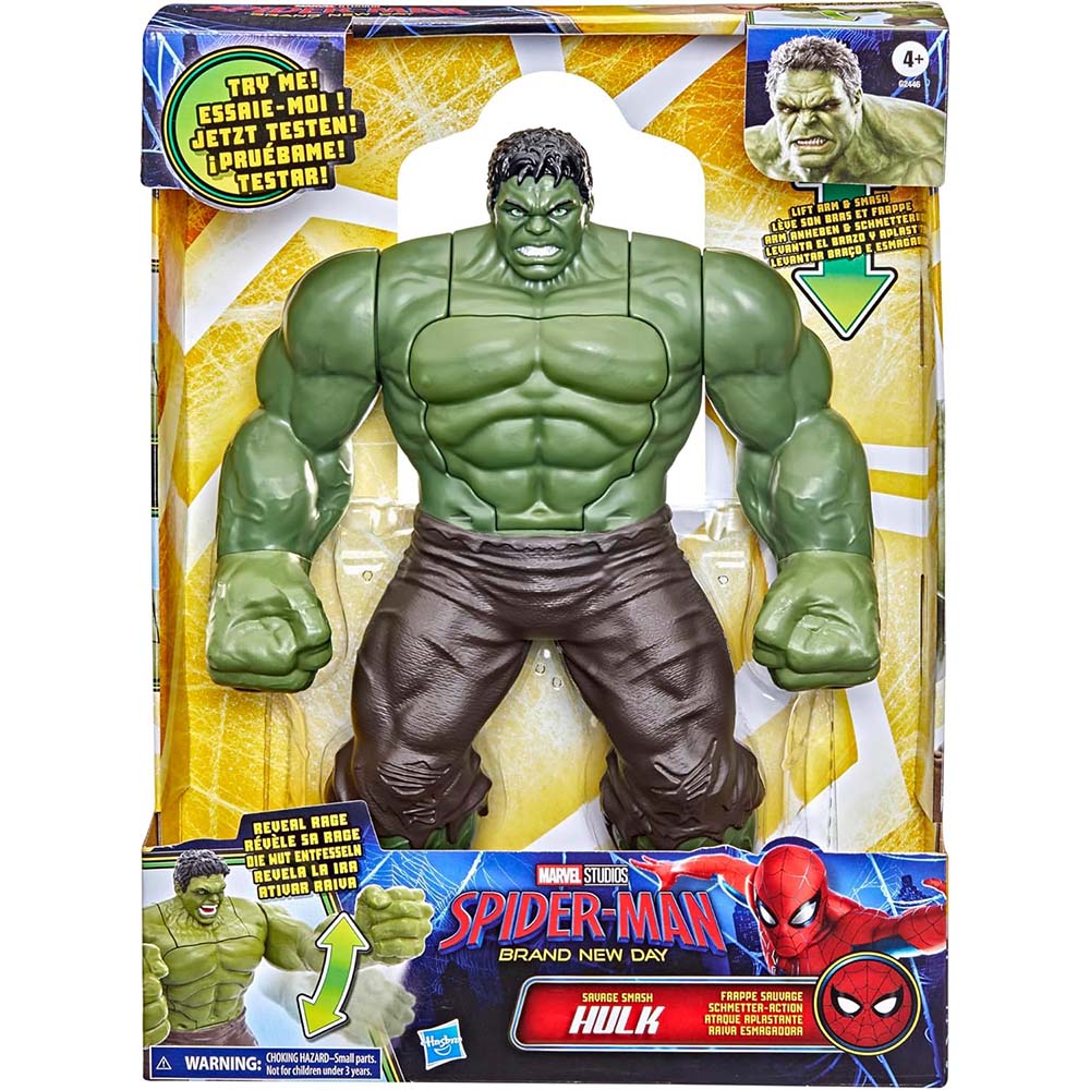 Spider-Man | Figura Hulk Savage Smash de 30 cm