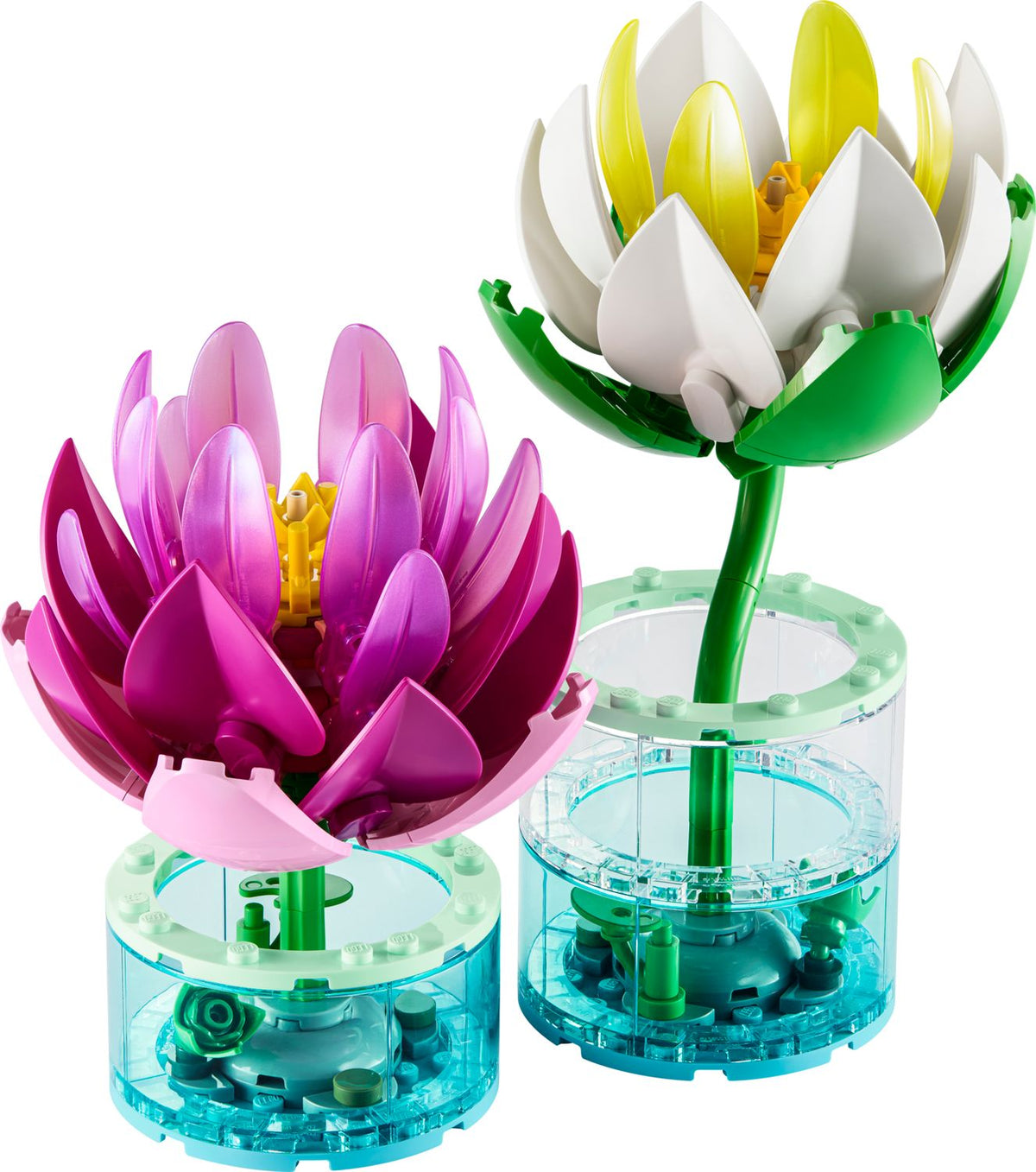LEGO Botanicals | Nenúfares para construir, 259 piezas