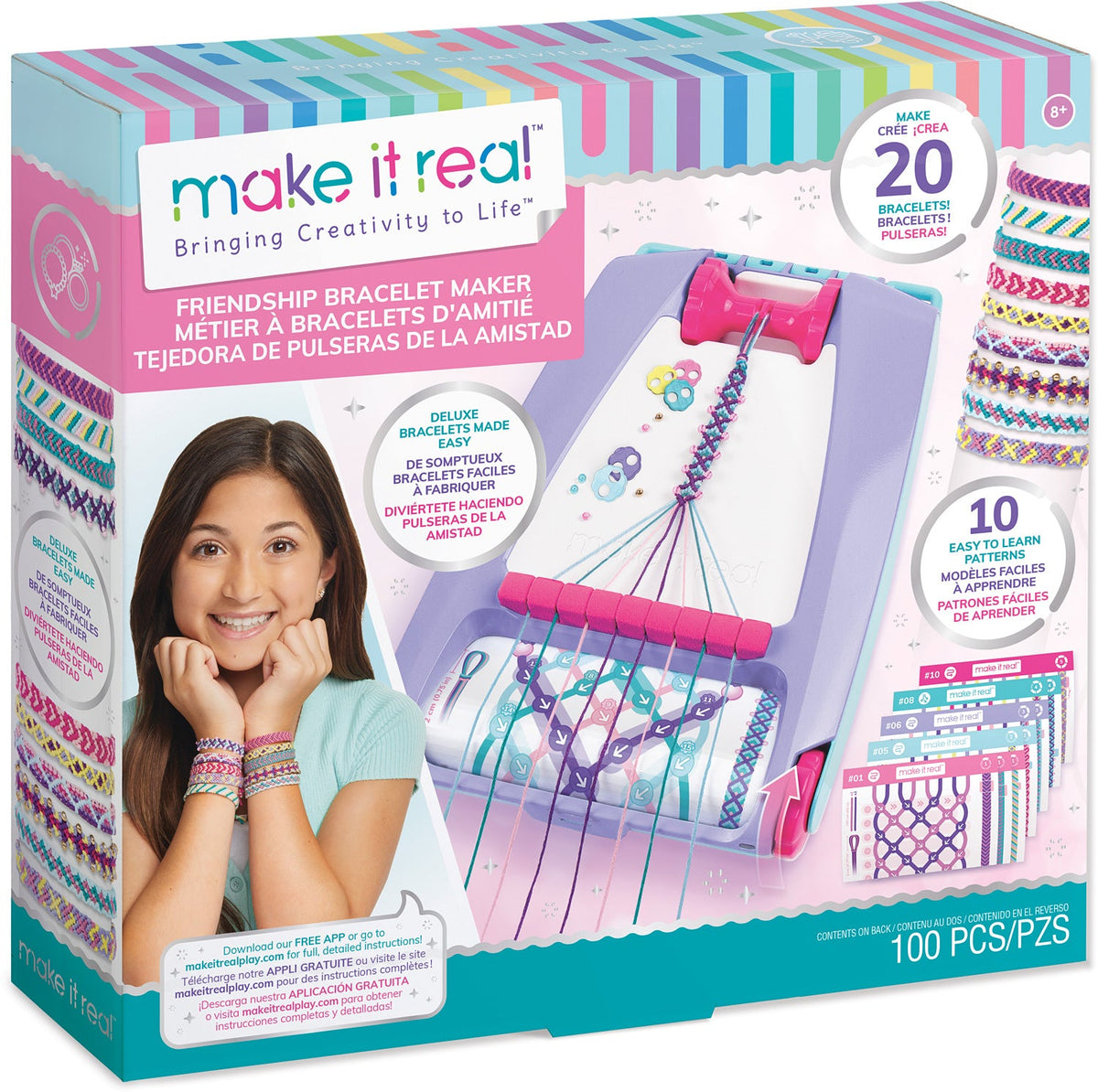 Make It Real | Telar Friendship Bracelet Maker para crear pulseras