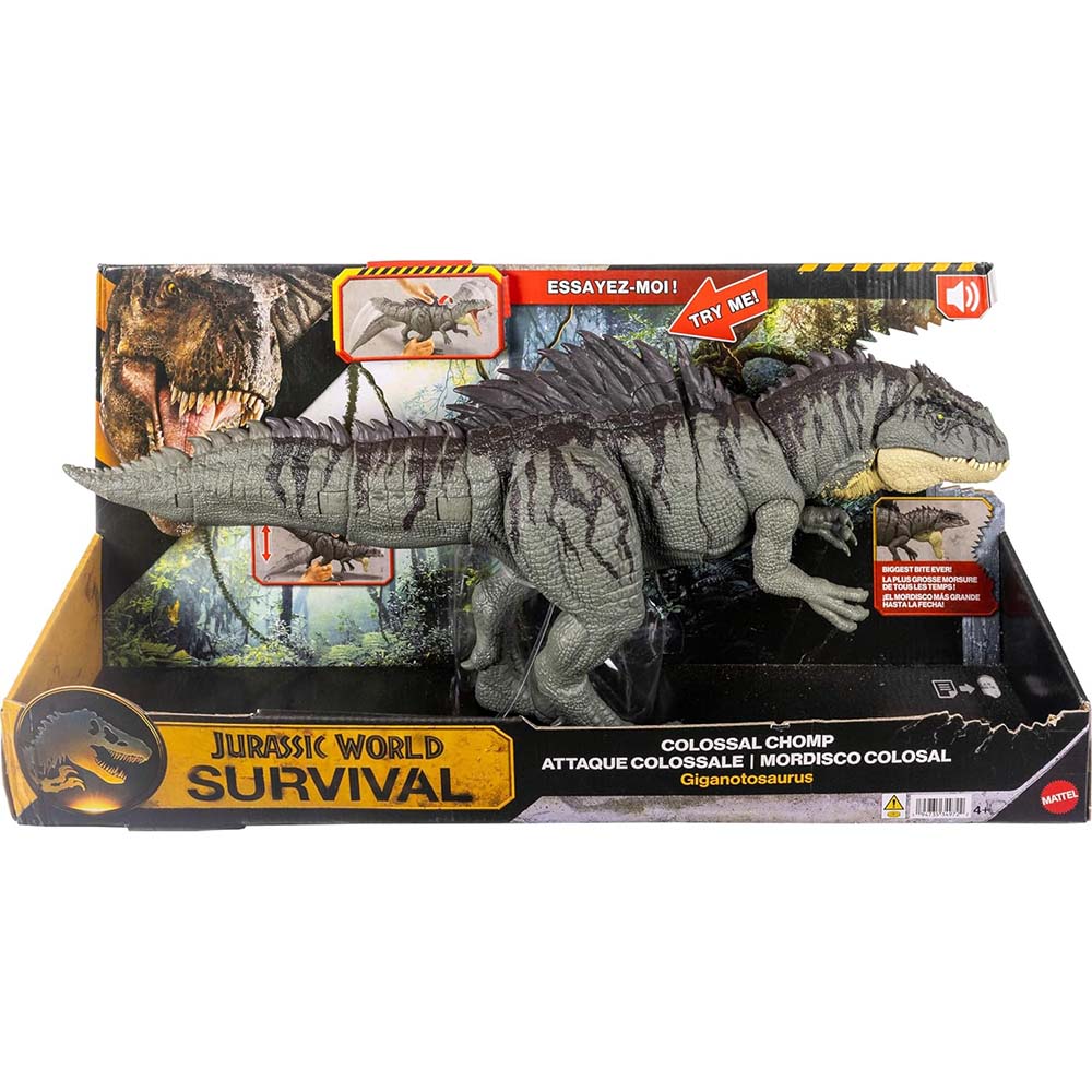 Jurassic World | Giganotosaurus Survival con sonidos y mordida