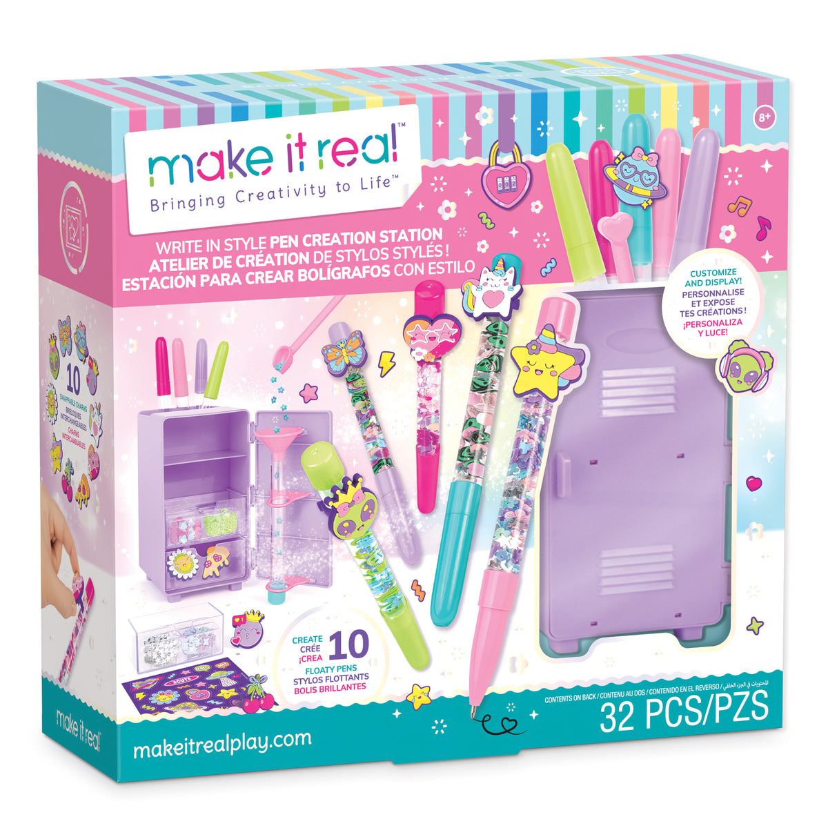 Make It Real | Estación Write in Style para crear 10 bolígrafos