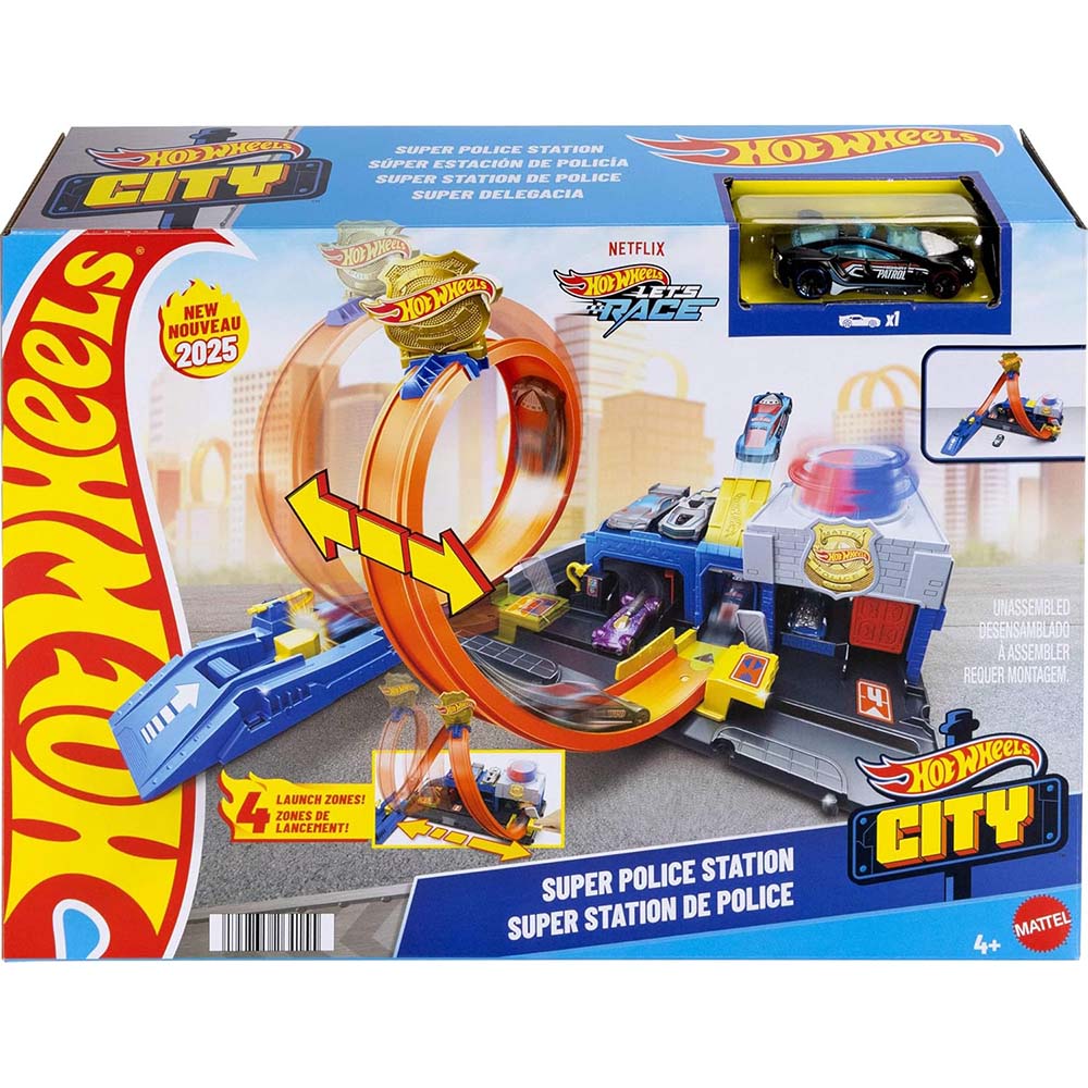 Hot Wheels | Pista City Superestación de Policía