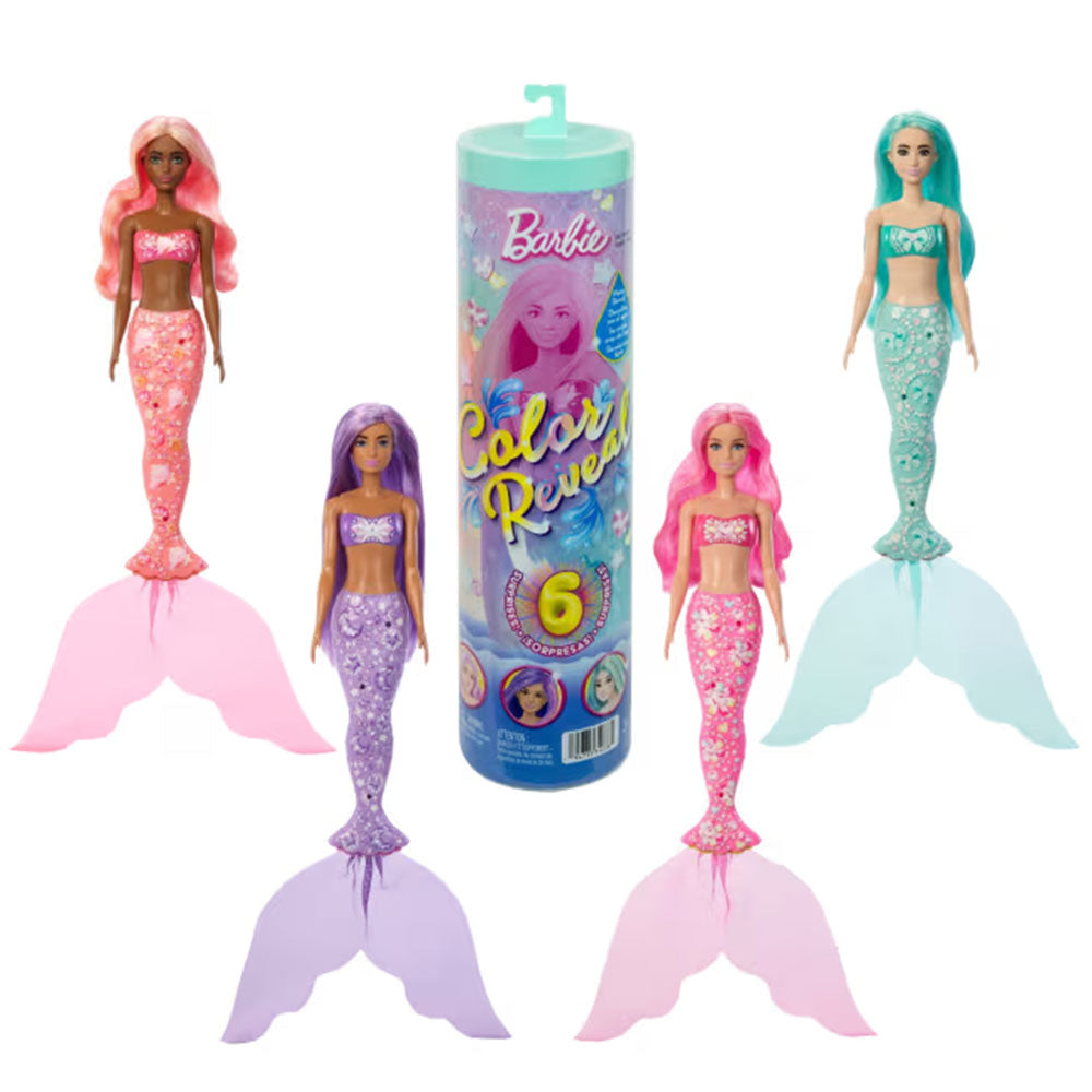 Barbie | Muñeca Color Reveal Sorpresa con cambio de color