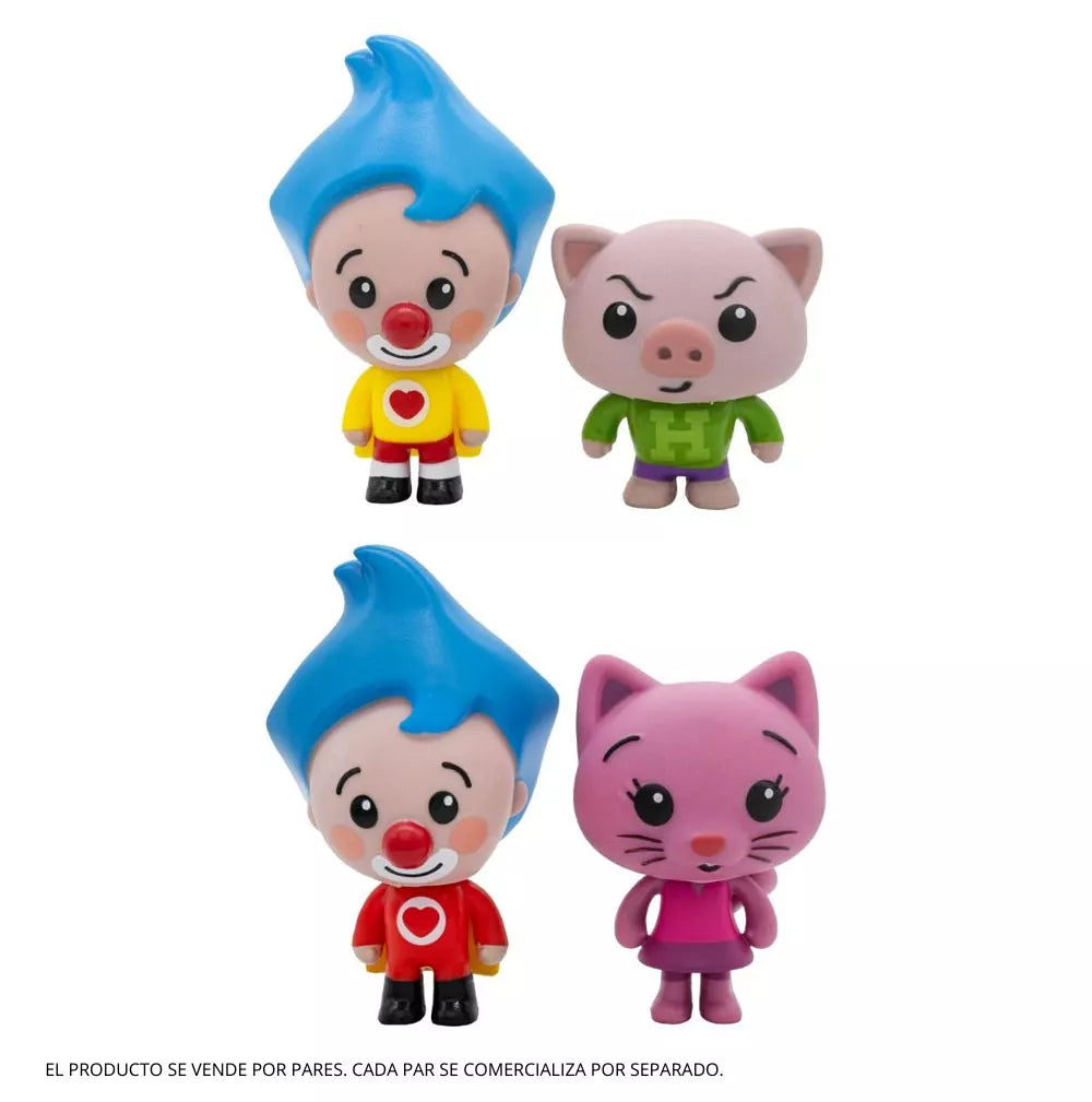 Plim Plim | Pack de 2 figuras Plim Plim y Amigos, surtido