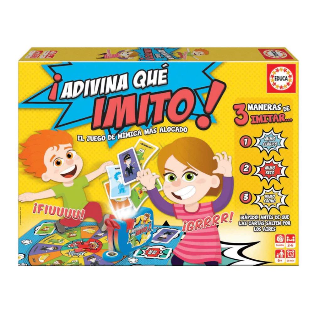 Educa | Juego ¡Adivina qué imito!