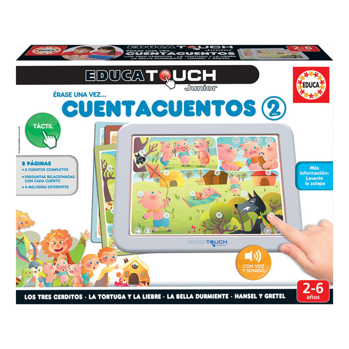 Educa | Touch Jr Cuentacuentos Vol. 2