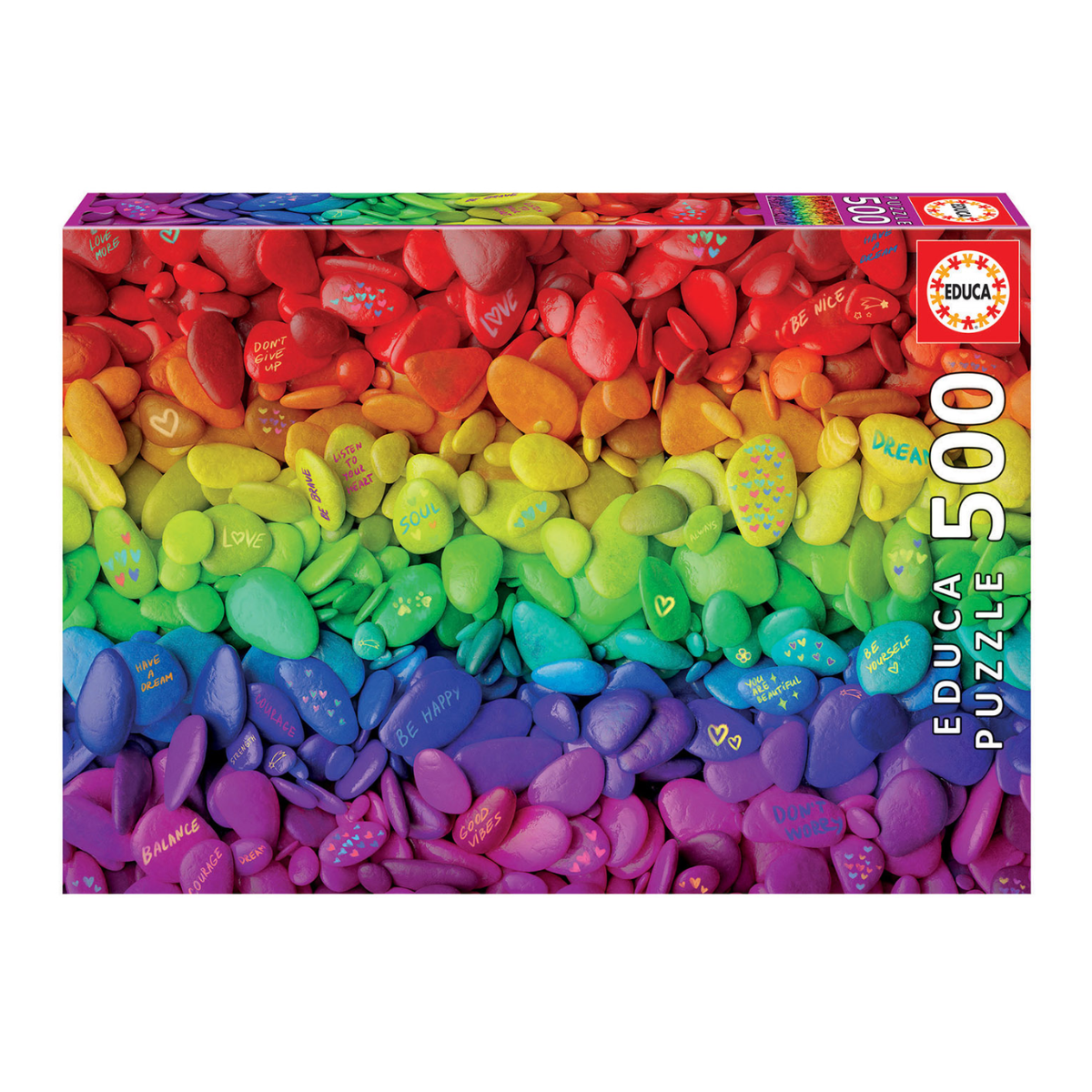 Puzzle 500 Piedras de Colores