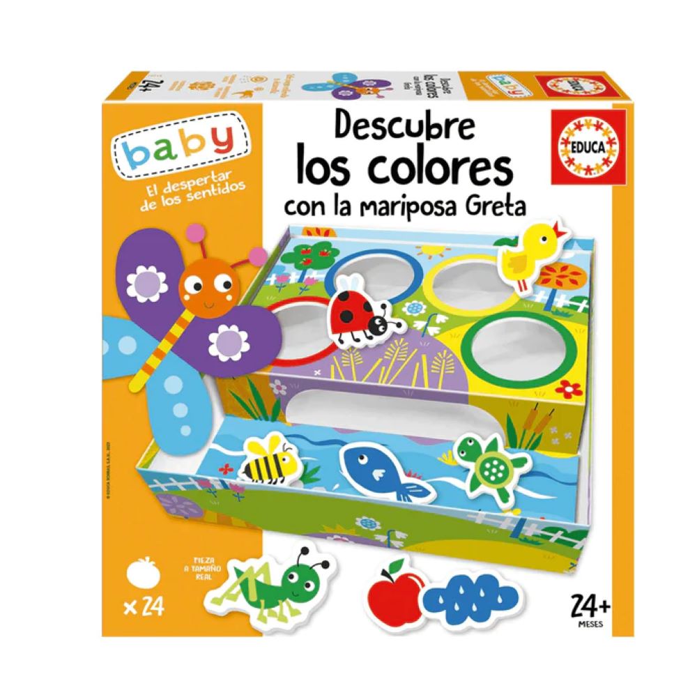 Educa | Juguete Descubre los Colores con la Mariposa Greta