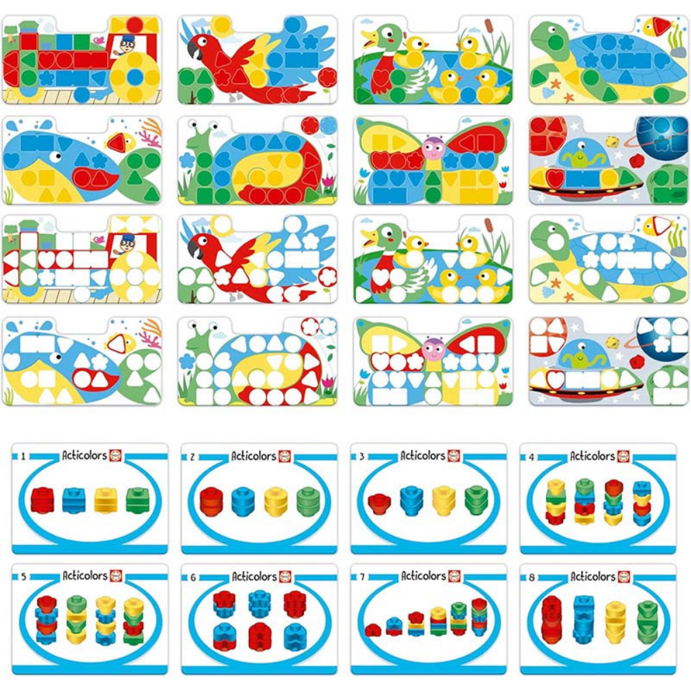 Educa | Acticolors - Actividades Coloridas para Bebés