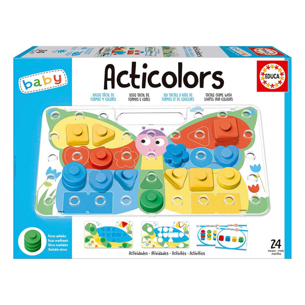 Educa | Acticolors - Actividades Coloridas para Bebés