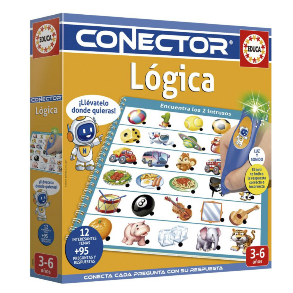 Educa | Conector Lógico con Bolígrafo y Luz