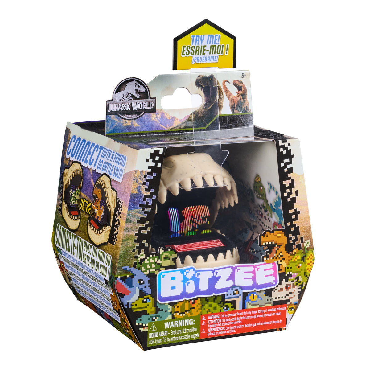 Bitzee | Mascota digital Jurassic World con 25 dinosaurios