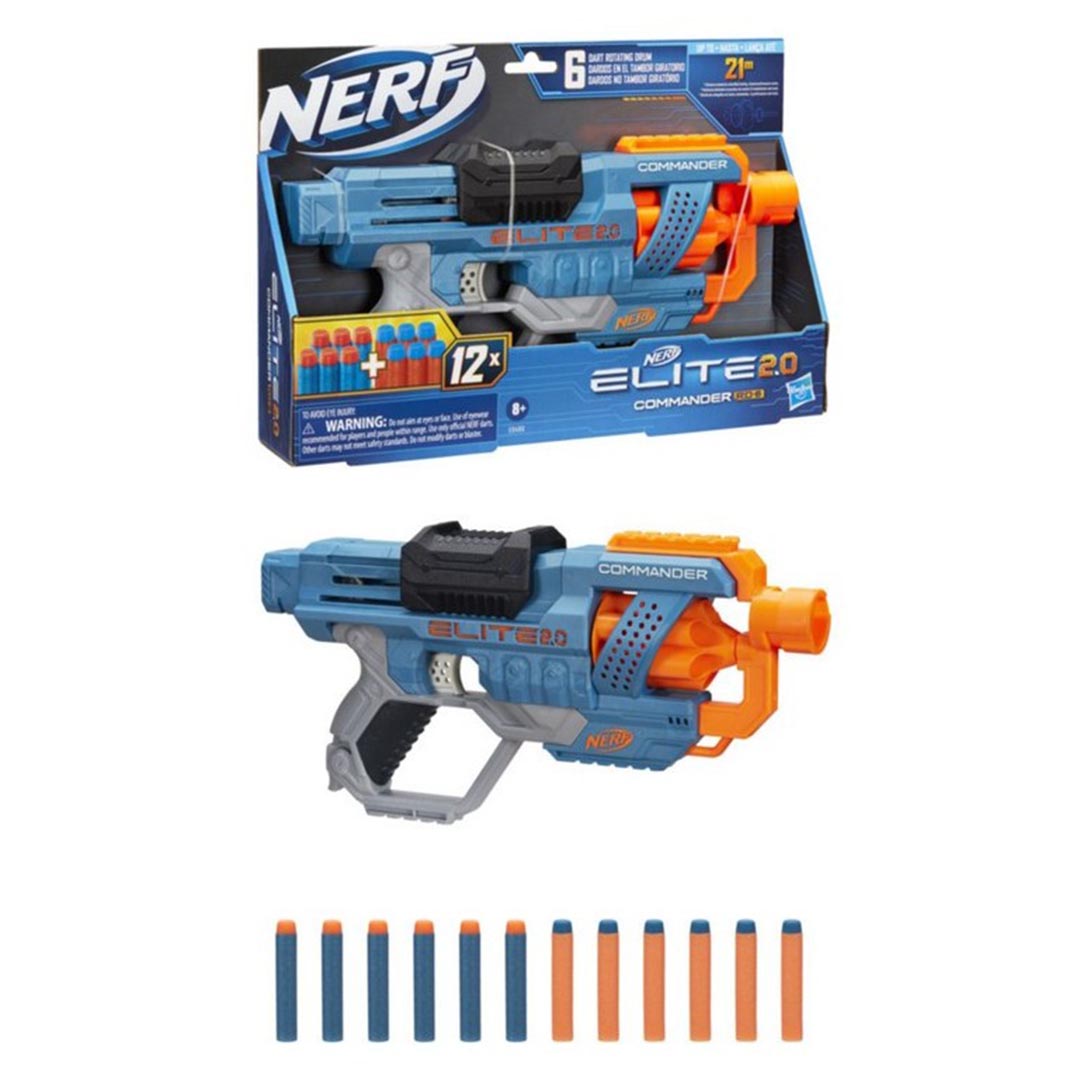 Nerf | Lanzador Elite 2.0 Commander RD-6