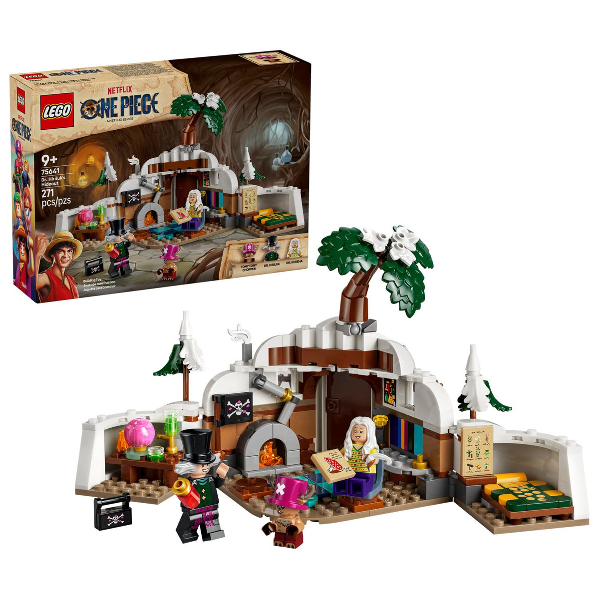 LEGO One Piece | Refugio del Dr. Hiriluk, 271 piezas