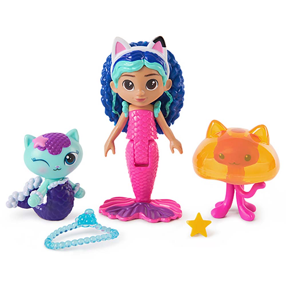Gabby’s Dollhouse | Pack de figuras Mer-Tastic Aquarium Friends