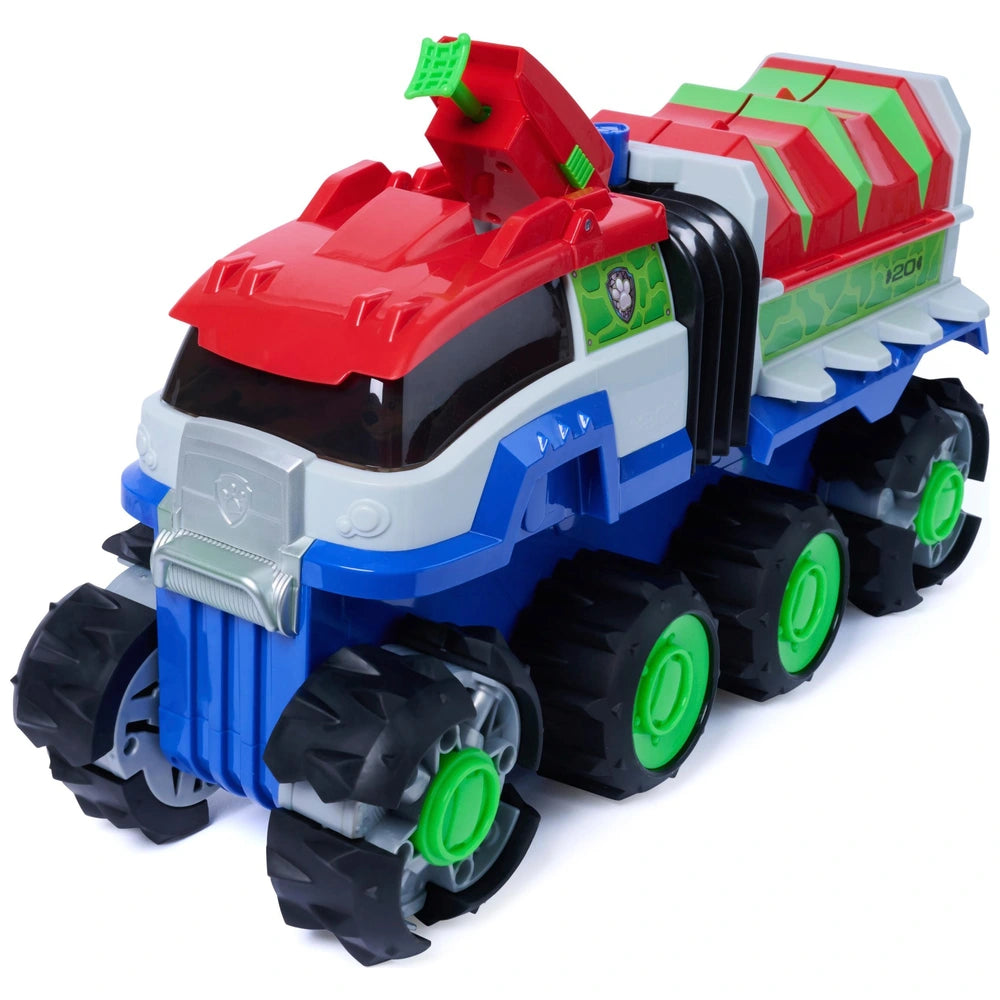 Paw Patrol | Vehículo Ultimate Dino Hauler con figuras y dinosaurios