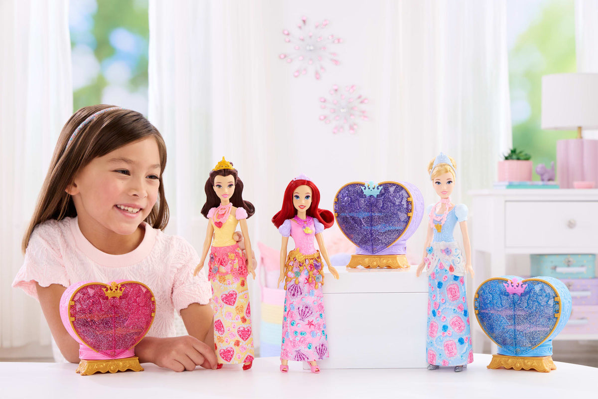 Disney Princess | Muñeca Reveal Cenicienta con accesorios sorpresa