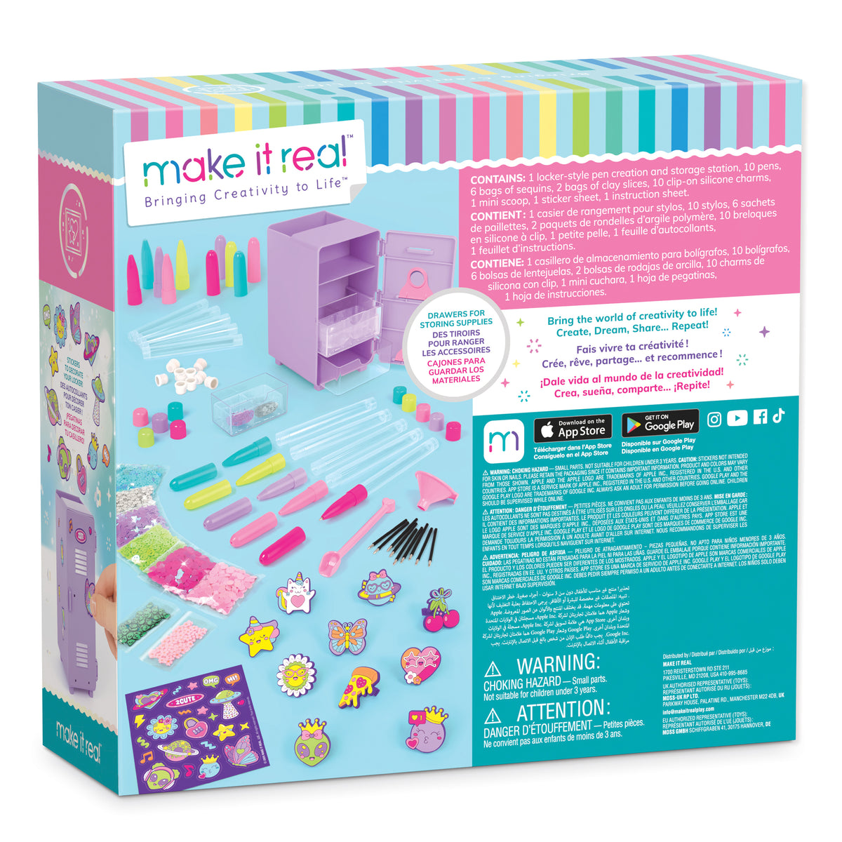Make It Real | Estación Write in Style para crear 10 bolígrafos
