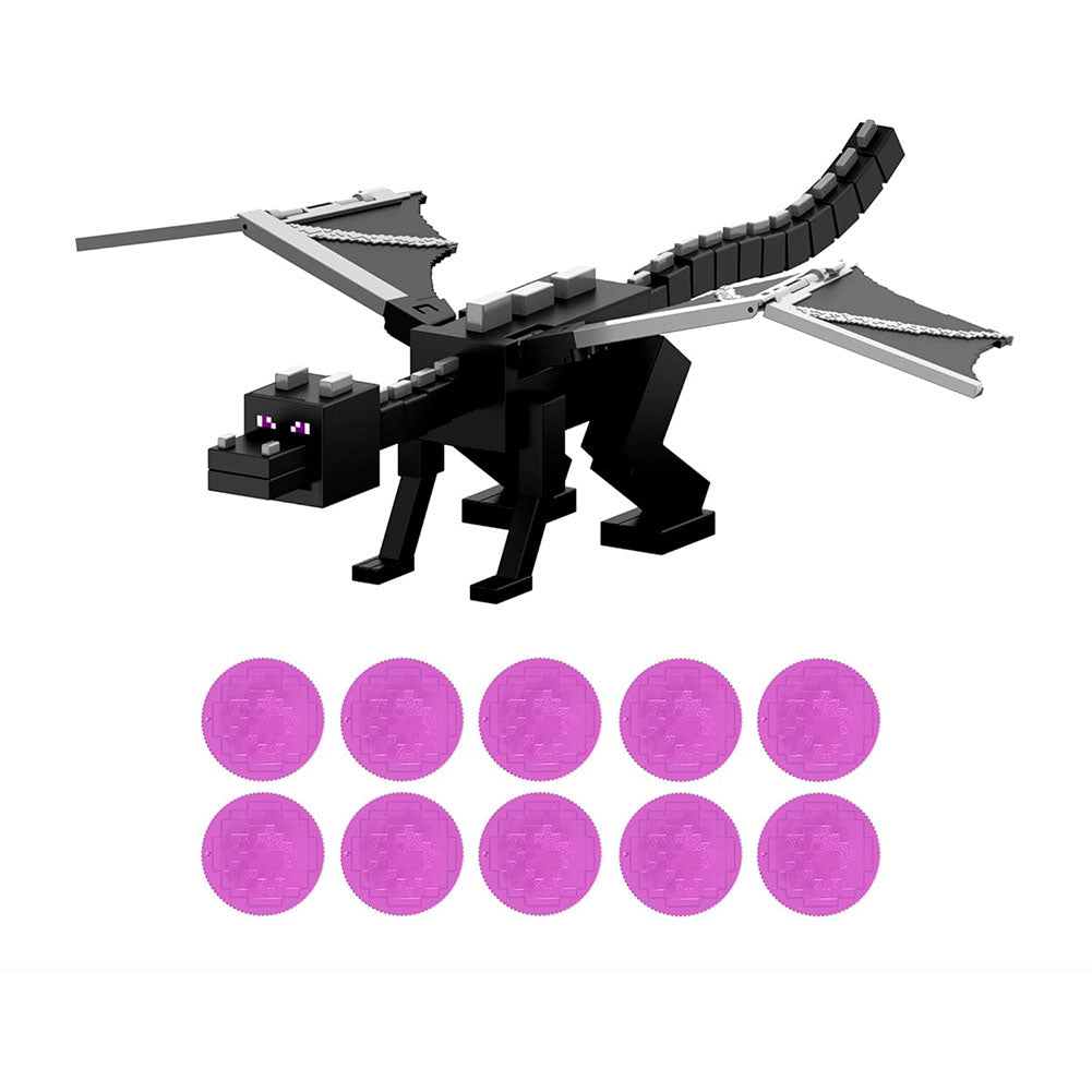 Minecraft | Figura Enderdragón Dragon’s Breath Attack de 8 cm