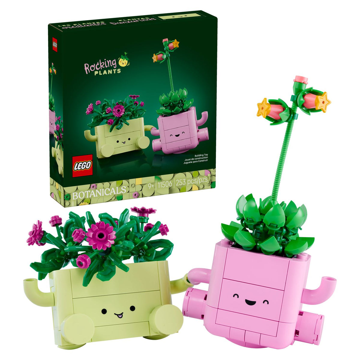 LEGO Botanicals | Plantas balanceantes para construir, 253 piezas