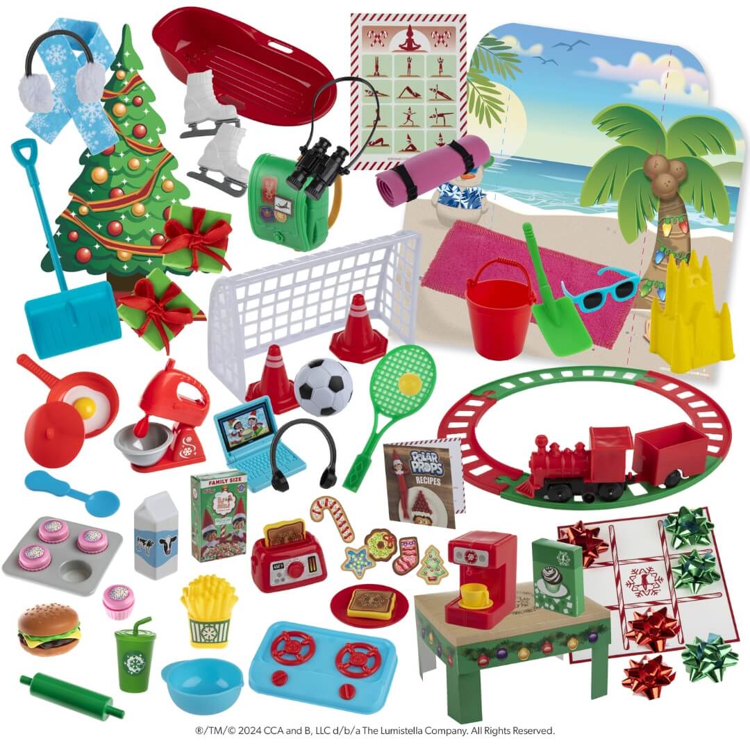The Elf on the Shelf | Kit navideño Polar Props con ideas para 24 días