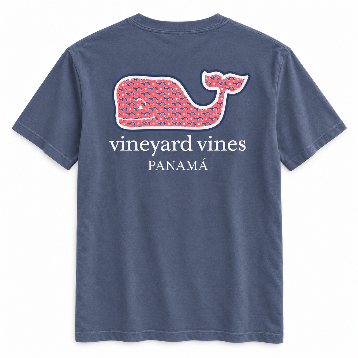Vineyard Vines | Camiseta Panamá Whale de Manga Corta para Hombre