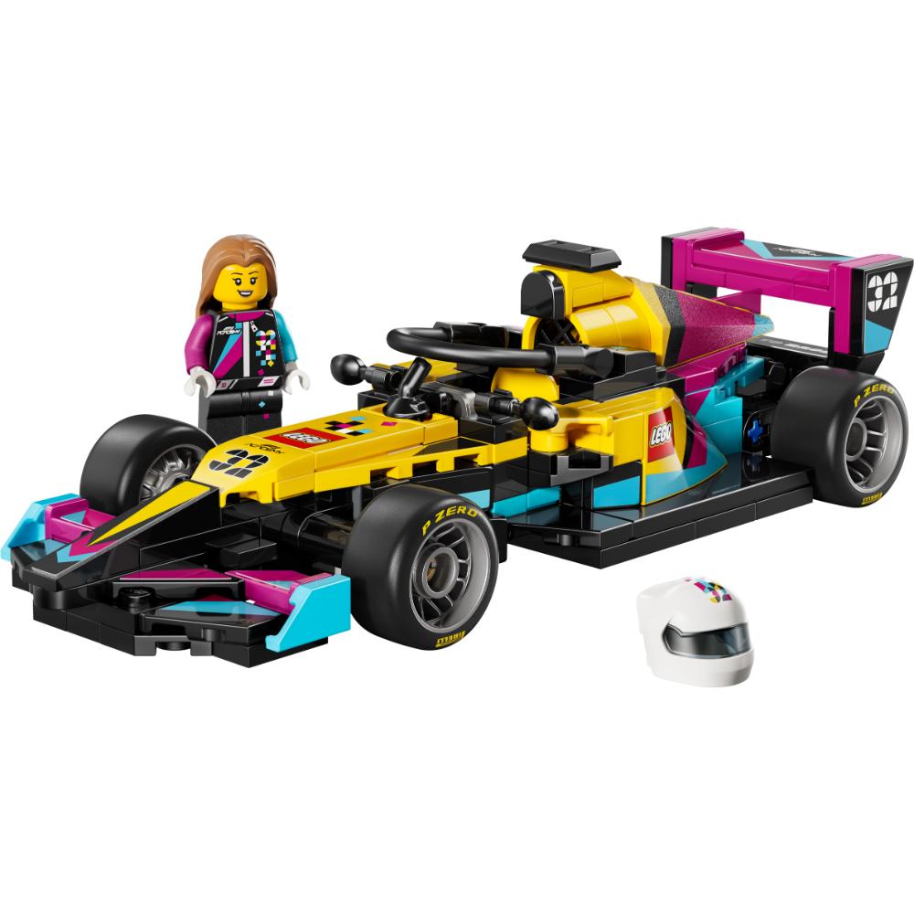 LEGO Speed Champions | Auto de carreras F1 ACADEMY, 201 piezas