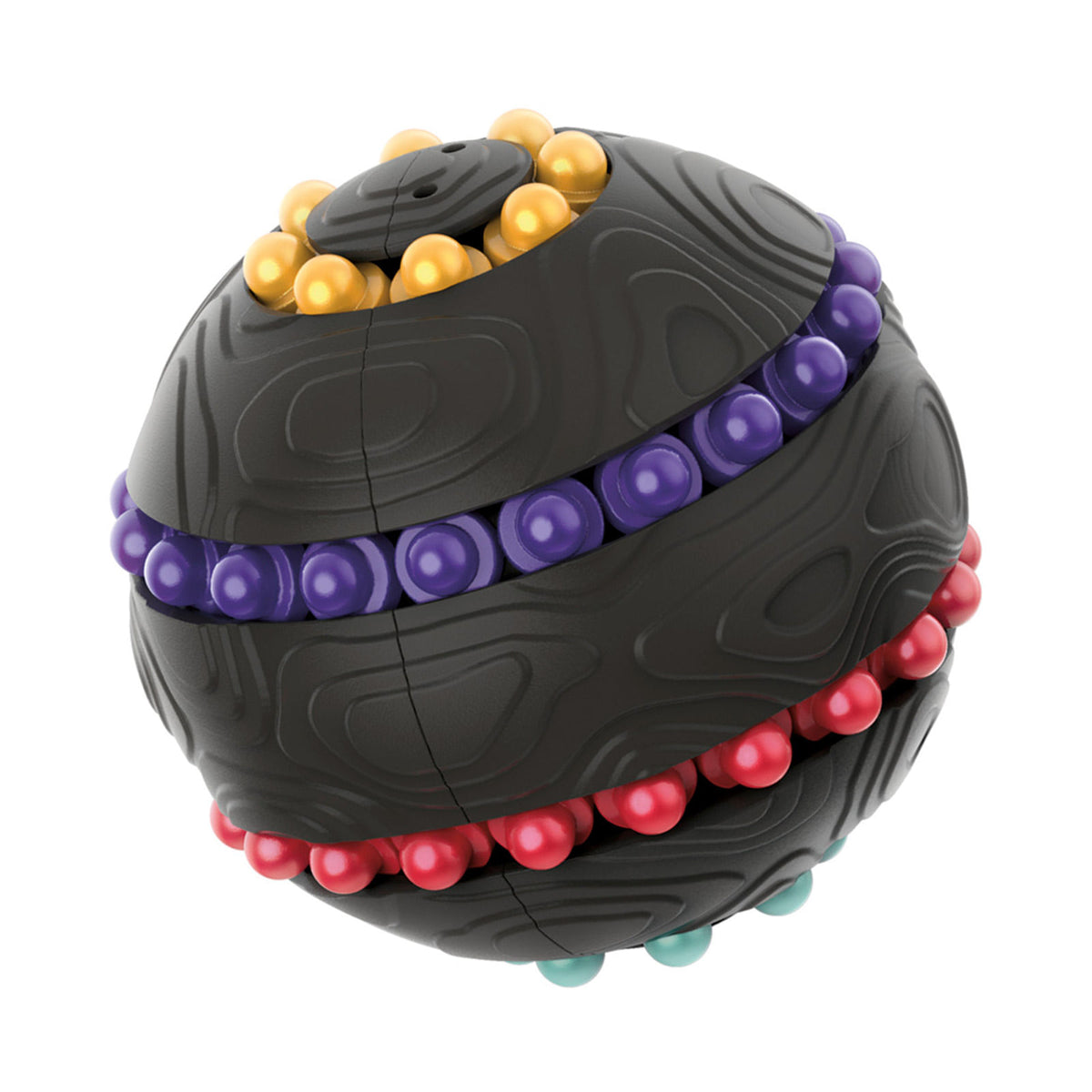 Hasbro Gaming | Rompecabezas esférico Atomix de cuentas de colores