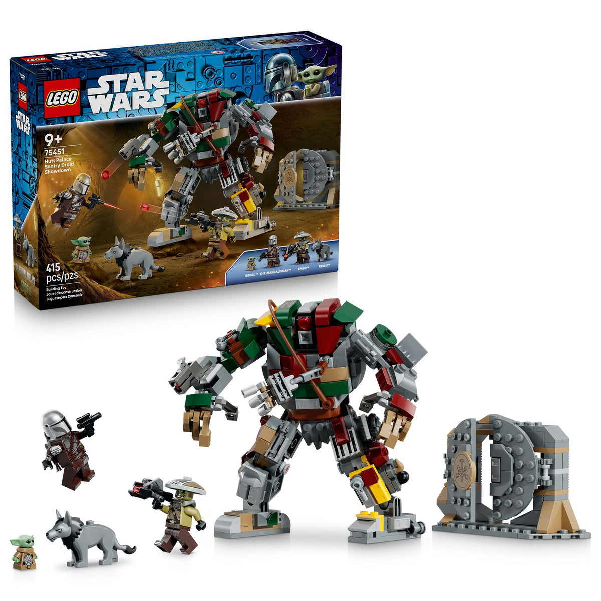 LEGO Star Wars | Duelo con el droide centinela del palacio Hutt, 415 piezas