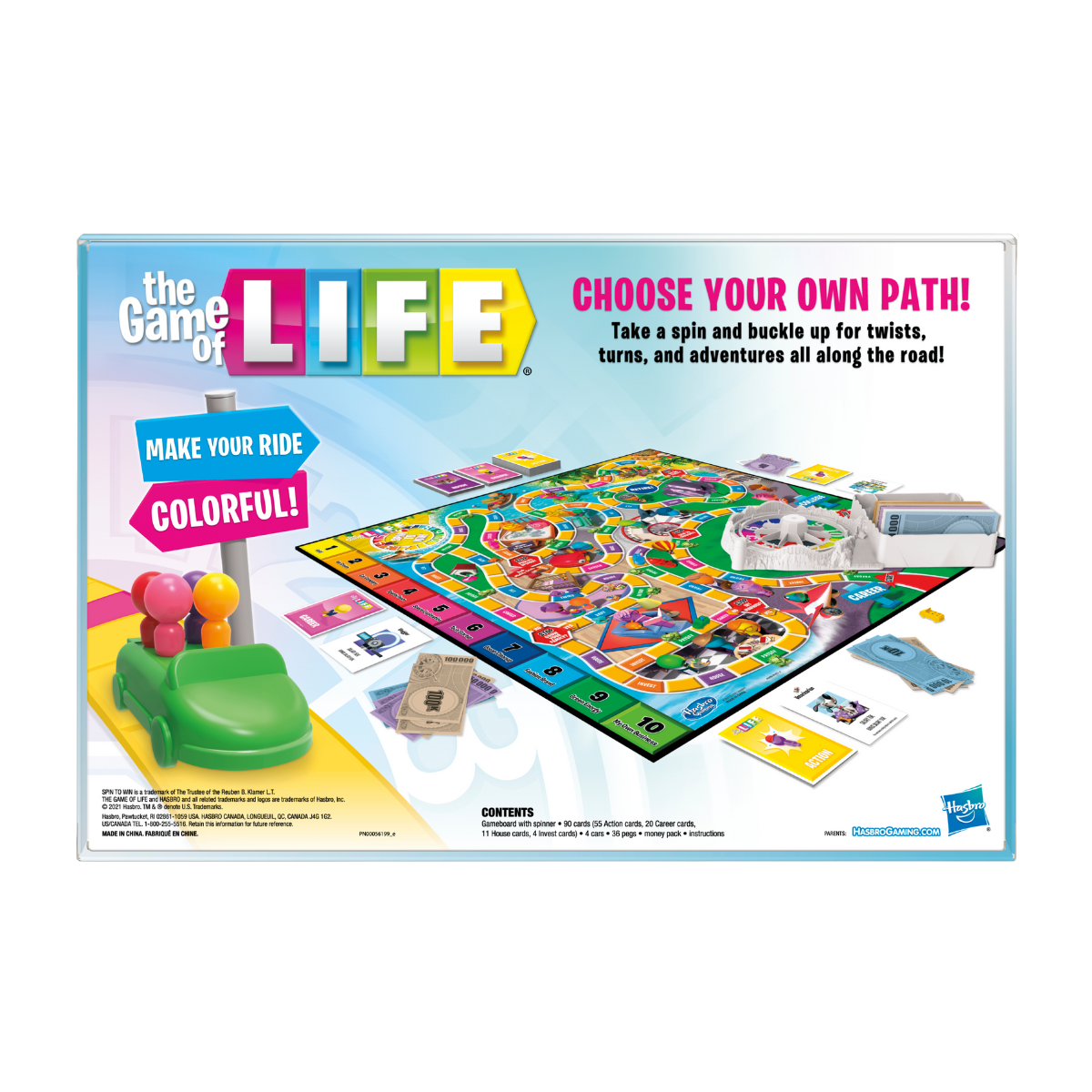 Hasbro | The Game Of Life Juego de Mesa