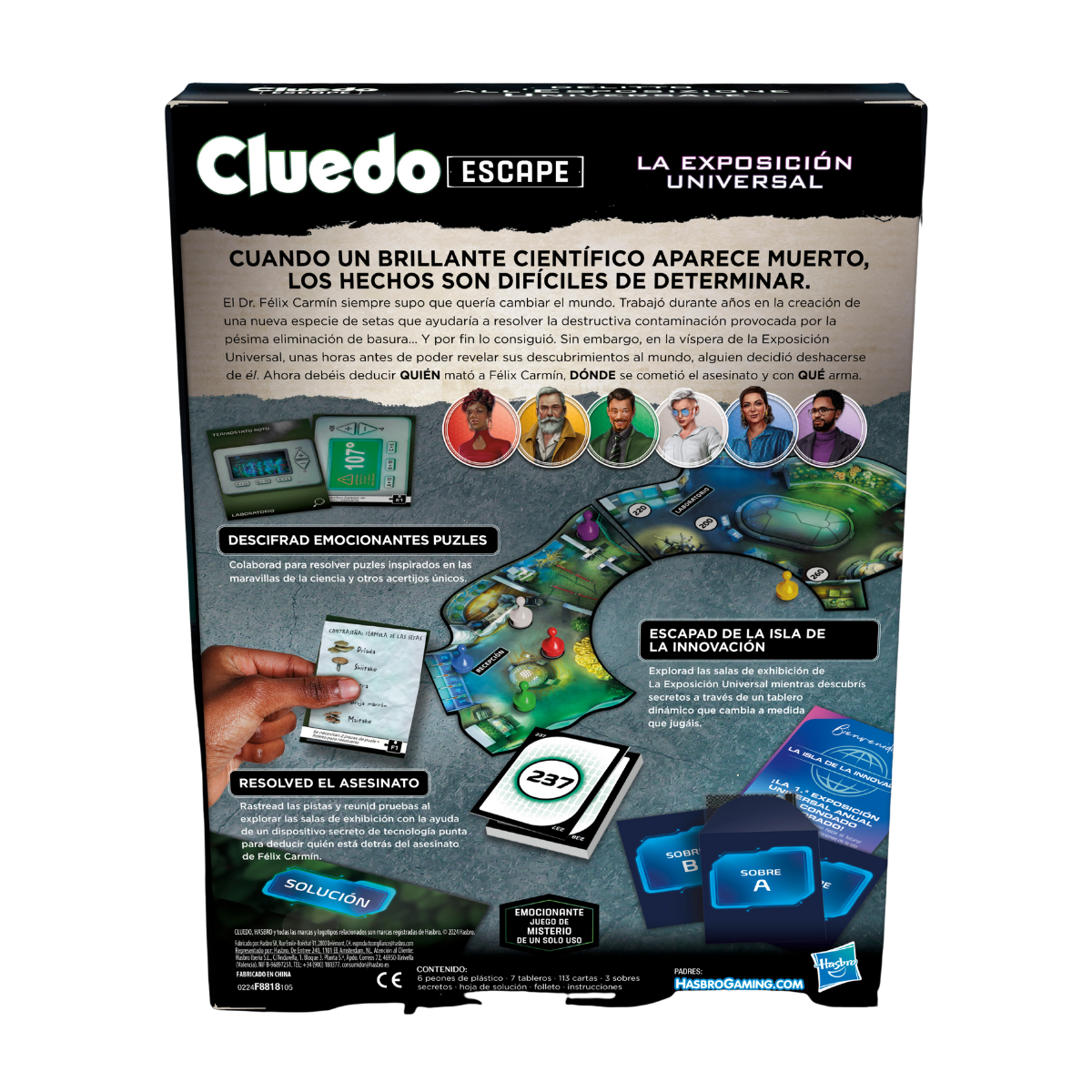 Clue | Escape La Explosión Universal