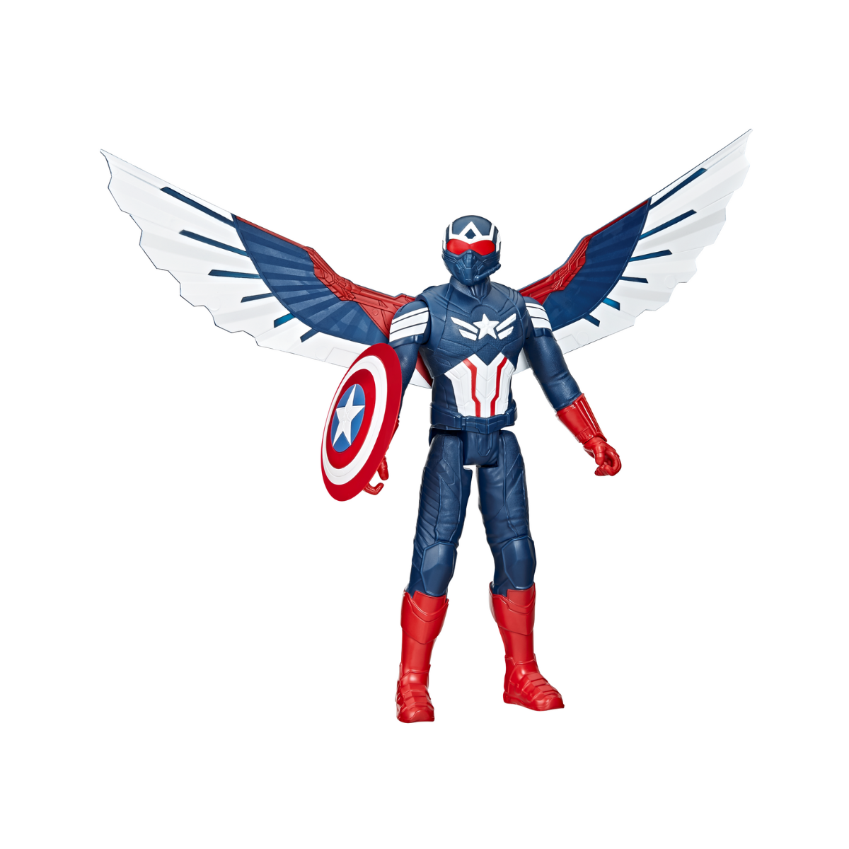Marvel Captain America Brave New World, Titan Hero Series Deluxe Captain America